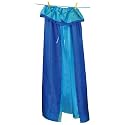 Reversible Silk Cape, Turquoise/Blue, by Sarahs Silks