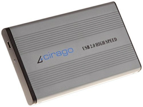 Cirago 80 GB USB 2.0 Portable External Hard Drive CST1080