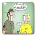 Rich Diesslin KNOTS Scout Cartoons - KNOTS cartoon - Scout confession and the chaplain aide - Light Switch Covers - double toggle switch
