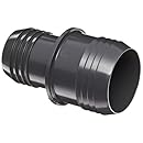 Spears 1429 Series PVC Tube Fitting, Coupling, Schedule 40, Gray, 1-1/4" x 1" Barbed