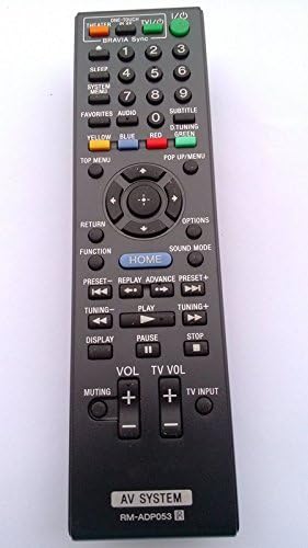 Generic Sony Av System Remote Control Model Rm-adp053