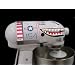 Flying Tiger Shark Plane Decal Sticker red, white, and blue Kit for all KitchenAid stand mixers