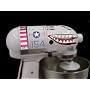 Flying Tiger Shark Plane Decal Sticker red, white, and blue Kit for all KitchenAid stand mixers