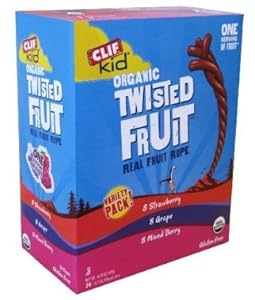 Clif Kid OrganicFruitRope, 0.7-oz Bars, Variety-pk, 2 x 24 ct