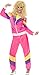 Smiffy's Women's 80's Height Of Fashion Shell Suit Costume with Jacket