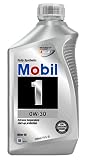 Mobil 1 Synthetic 0W-30 Motor Oil - 1 Quart, Pack of 6