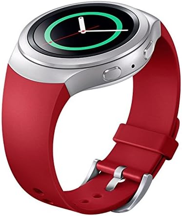 EMallee Samsung Gear S2 Band, Samsung Smartwatch Replacement Band for Samsung Gear S2,Large size (Red)