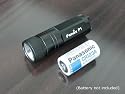 Fenix P1 3 Watt CR123 LuxeonLED Flashlight, Pocket Torch *Black