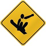 ONLY  SNOWBOARD  CROSSING SIGN SPORTS