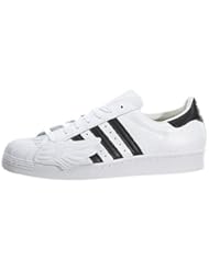 Shoes: Jeremy Scott Superstar Wings Mens in White/Black by Adidas, 8