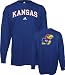 Kansas Jayhawks Royal adidas Relentless Long Sleeve T-Shirt