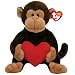 Beanie Baby Dvine Monkey Heart