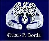 Raven Pentacle Toe Ring
