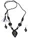 Asian Jewelry Necklace and Earing In Terracota Handcrafted Womens Gift