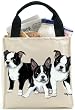 Boston Terrier Puppies Leslie Anderson Tote Bag Hand Bag