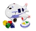 The Learning Journey Jumbo the Jet Shape Sorter Remote Control Airplane