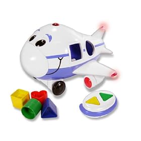 The Learning Journey Jumbo the Jet Shape Sorter Remote Control Airplane