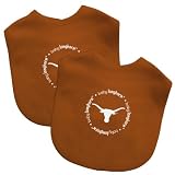 Baby Fanatic 2 Count Team Color Bibs, University of Texas