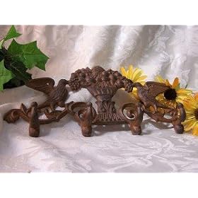 <b>Bird Key Rack Cast Iron</b>