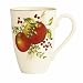 Lenox Wiliamsburg Boxwood & Pine Gold Banded Ivory China Apple Mug