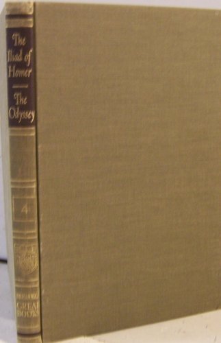 Iliad Of Homer & The Odyssey - Great Books Of The Western World, Volume 4