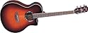 Yamaha APX500FM Flame Maple Thinline Cutaway Acoustic-Electric Guitar, Oriental Blue Burst