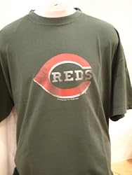 Cincinnati Reds - Garment Washed Baseball T-Shirt