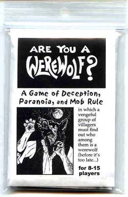 Cover image : Are You A Werewolf