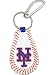 New York Mets Baseball Keychain