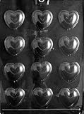 MEDIUM HEARTS Valentine Candy Mold chocolate