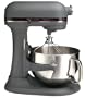 Remanufactured KitchenAid RKP2671XGR Professional 6-Quart Stand Mixer, Krinkle Gray