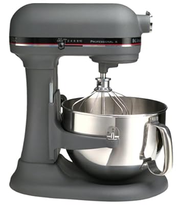 Remanufactured KitchenAid RKP2671XGR Professional 6-Quart Stand Mixer, Krinkle Gray