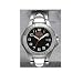 Harley Davidson Men's Black Face Bracelet Strap Watch 76B148
