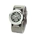 Nike Oregon Series Analog Chrono Leather Watch - Grey/Anthracite/Grey - WA0032-032