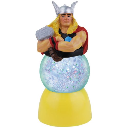 Westland Giftware Sparkler Water Globe Figurine, 35mm, Marvel Comics The Mighty Thor