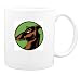 Mug with doberman, pinscher, cartoon, animal, dog