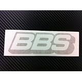 1 X BBS Racing Decal Sticker (New) Gold Size 6''x 2'' 