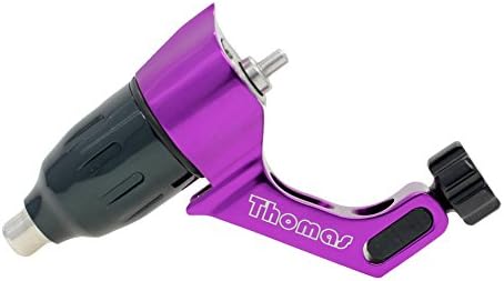 Rotary Tattoo Machine Tattoo Gun Space Aluminum Frame Swiss Motor (Purple)