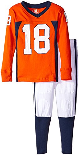 Wes and Willy Big Boys' Slim O W Long Sleeve Pajama