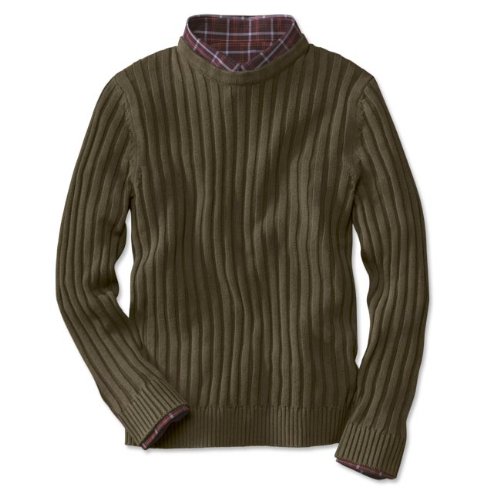 Acid-washed Pure Cotton Sweater