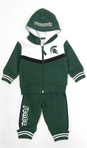 Buy Michigan State Spartans Infant Hoodie Pants Set by Colosseum