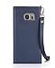 Galaxy S7 Wallet Case, Crosspace® Samsung S7 Envelope Flip Handbag Shell Women Wallet PU Leather Magnetic Folio Cover Cases with Credit Card ID Holders Wrist Strap for Samsung Galaxy S7 5.1