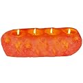 Natural Ionic Crystal Himalayan Salt 4-Candle Candleholder