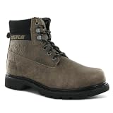 Caterpillar Colorado Grey Leather Hommes Bottes Size 42 EU