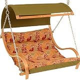 Double Cushioned Swing - Tahiti Spice Cabana Row Collection