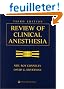 Review of Clinical Anesthesia