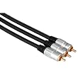 HomeTheatre Subwoofer Anschlusskabel 1 Cinch - 2 Cinch 2m