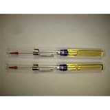 2 Pack Clock Oil Pen Oiler with 3 1/4" Needle