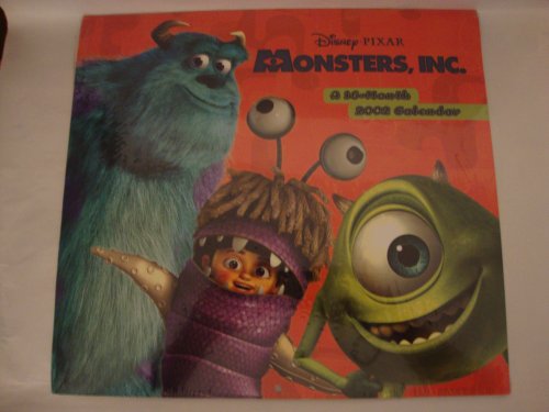 Monsters, Inc 2002 Calendar: 16-Month
