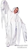 Child's White Ghost Costume (Size: Large 12-14)
